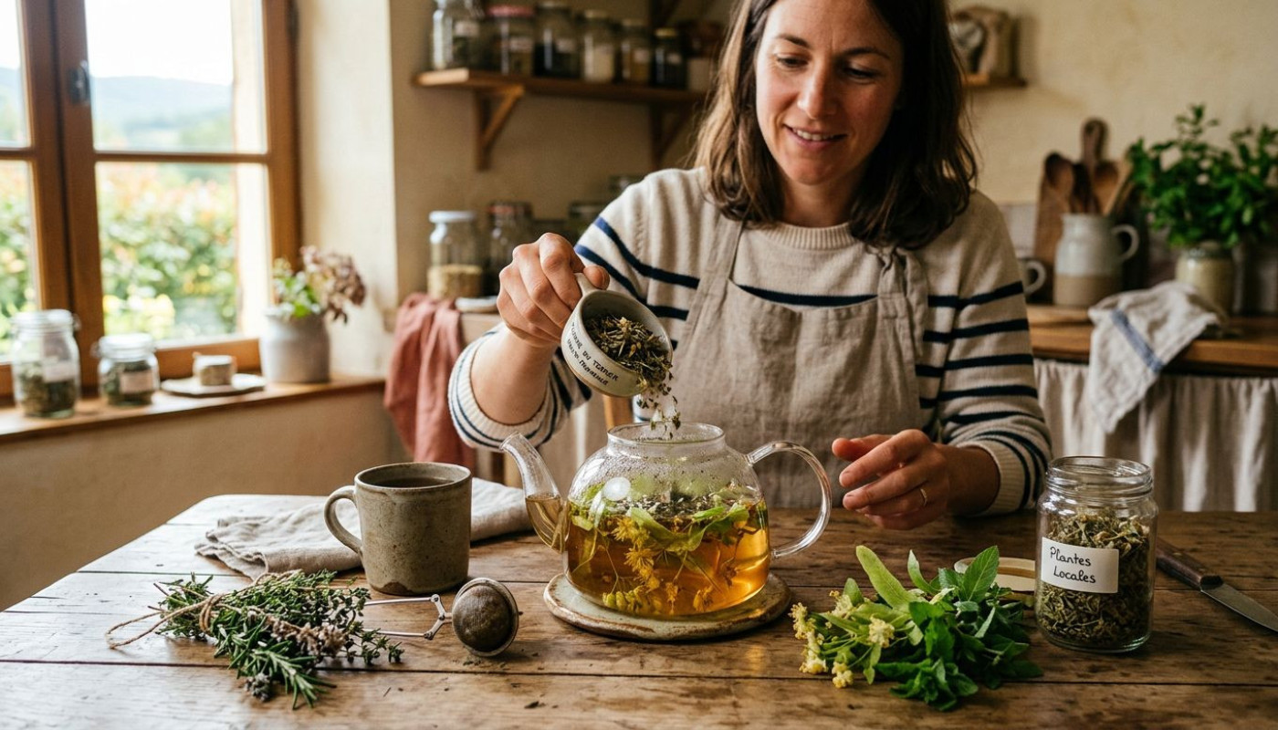 Plantes locales en infusion : la révolution des terroirs français